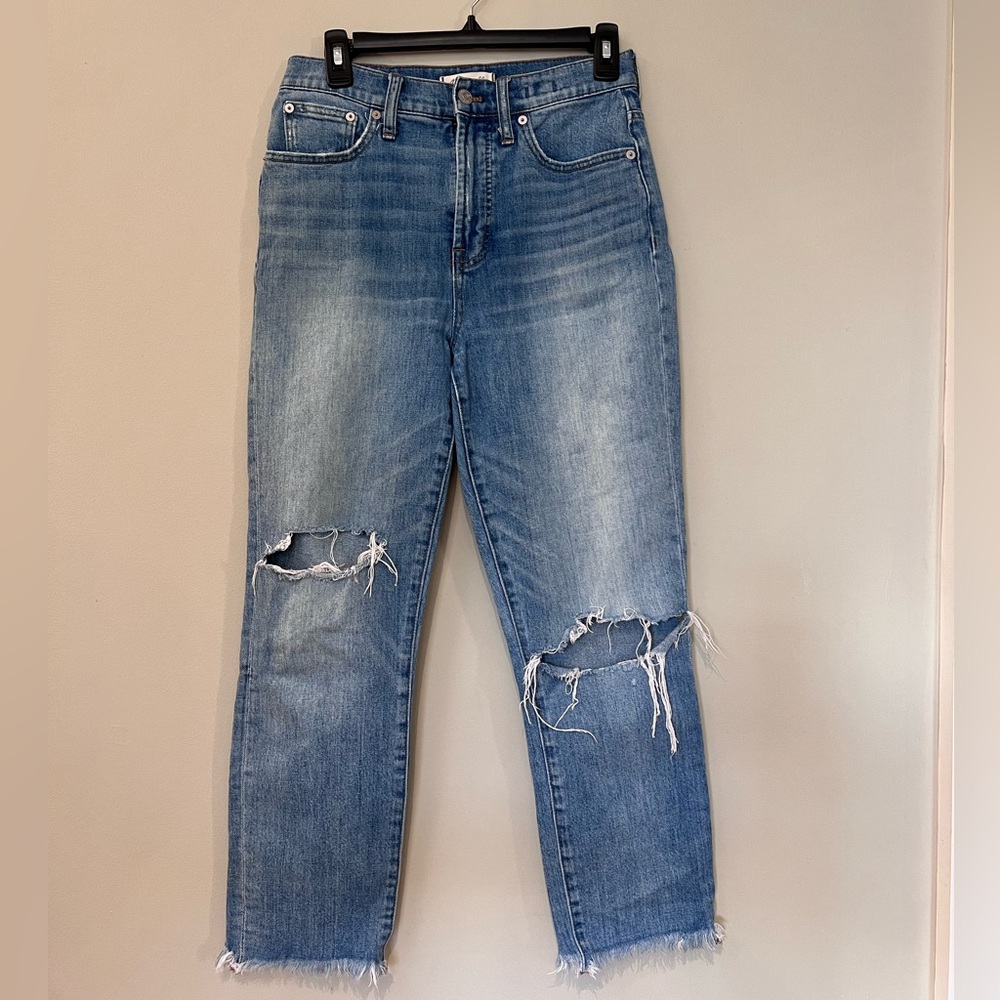 Madewell Perfect Vintage Jean Straight Leg Size 27